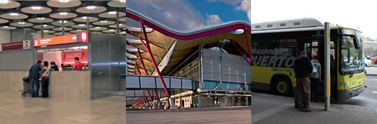 Photo mosaic of Aeropuerto T4 interchange