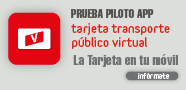 Prueba piloto App Tarjeta Transporte Virtual 