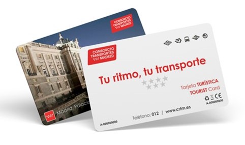Imagen del billete turístico