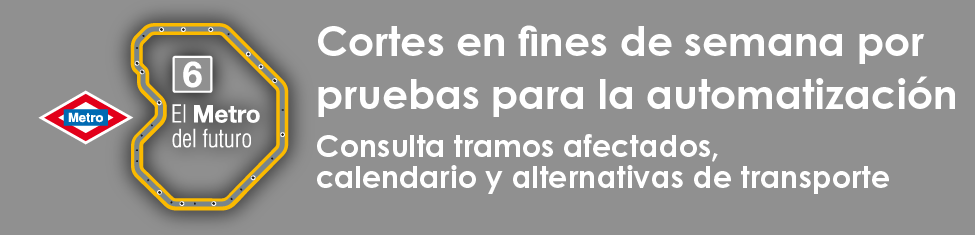Accede a información sobre el servicio sustitutivo de autobuses