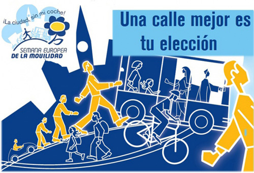 Cartel de la Semana Europea de la Movilidad 2014