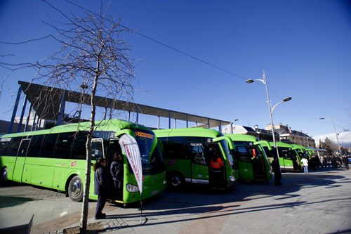 Nuevas unidades de autobuses interurbanos