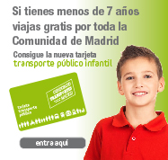 Nueva Tarjeta Transporte Público Infantil