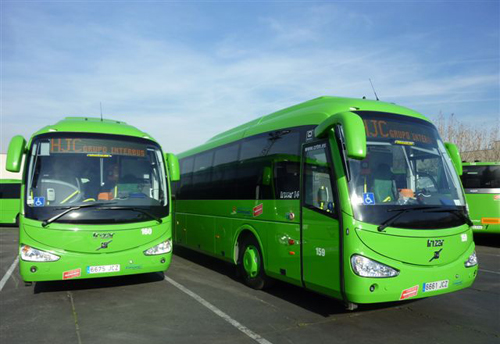 Autobuses híbridos de Colmenar