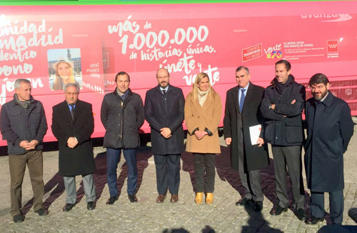 Presentación de 27 autobuses en Villaba D