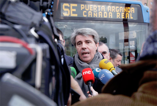 El consejero de Presidencia, Justicia y Portavoz del Gobierno de la Comunidad de Madrid, Ángel Garrido