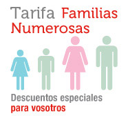 Tarifa familias numerosas