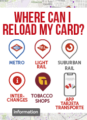 Charging points network of the Public Transport Card