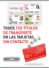 Tarjetas transporte sin contacto