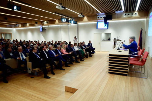 Ángel Garrido en la jornada ‘Madrid, hacia una movilidad sostenible’