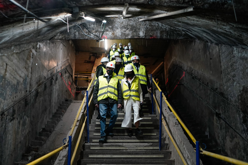 Obras estación Gran Vía