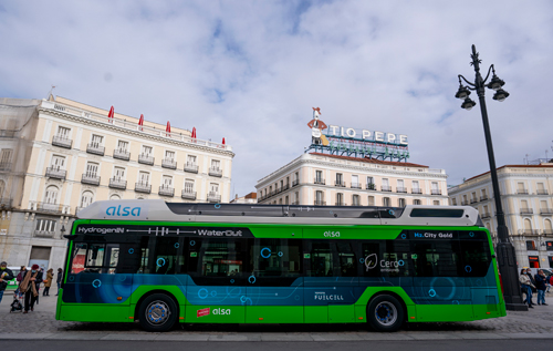 Autobús interurbano de hidrógeno