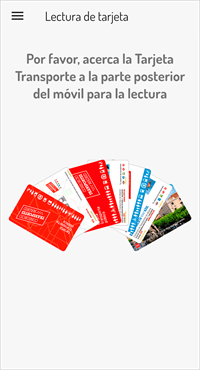 Paso 6. Acerca la tarjeta de transporte a la parte trasera del móvil