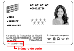 Número de serie TTP