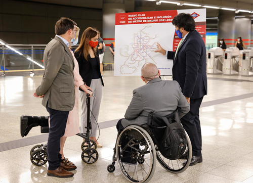 David Pérez y Concepción Dancausa presentan el Plan de Accesibilidad e Inclusión 2021-2028