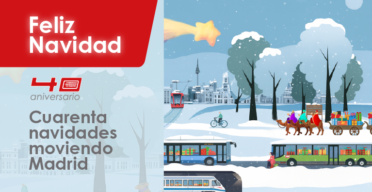 Cuarenta navidades moviendo Madrid (plan de movilidad)