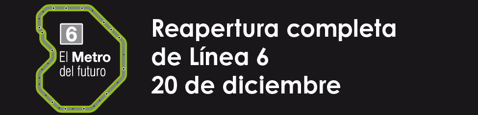 Accede a la noticia de la reapertura completa de la línea 6