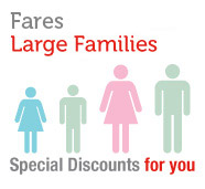 Large families fares