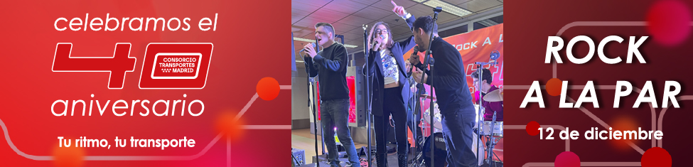 Rock a la Par celebra el 40 aniversario del crtm