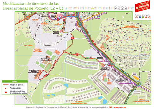 Nueva ruta Urbanas Pozuelo