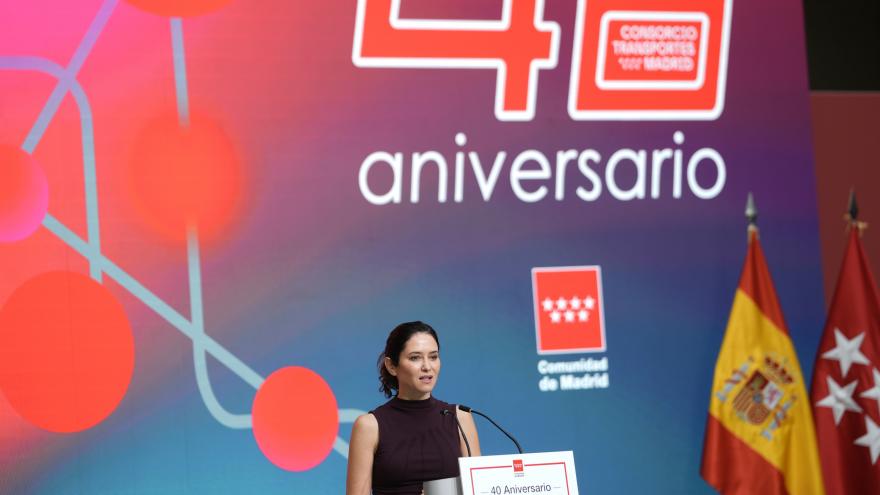 Acto por el 40 aniversario de la creación del Consorcio Regional de Transportes de Madrid