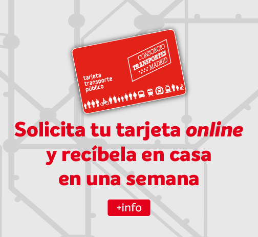 Solicita tu tarjeta transporte público online y recíbela en una semana