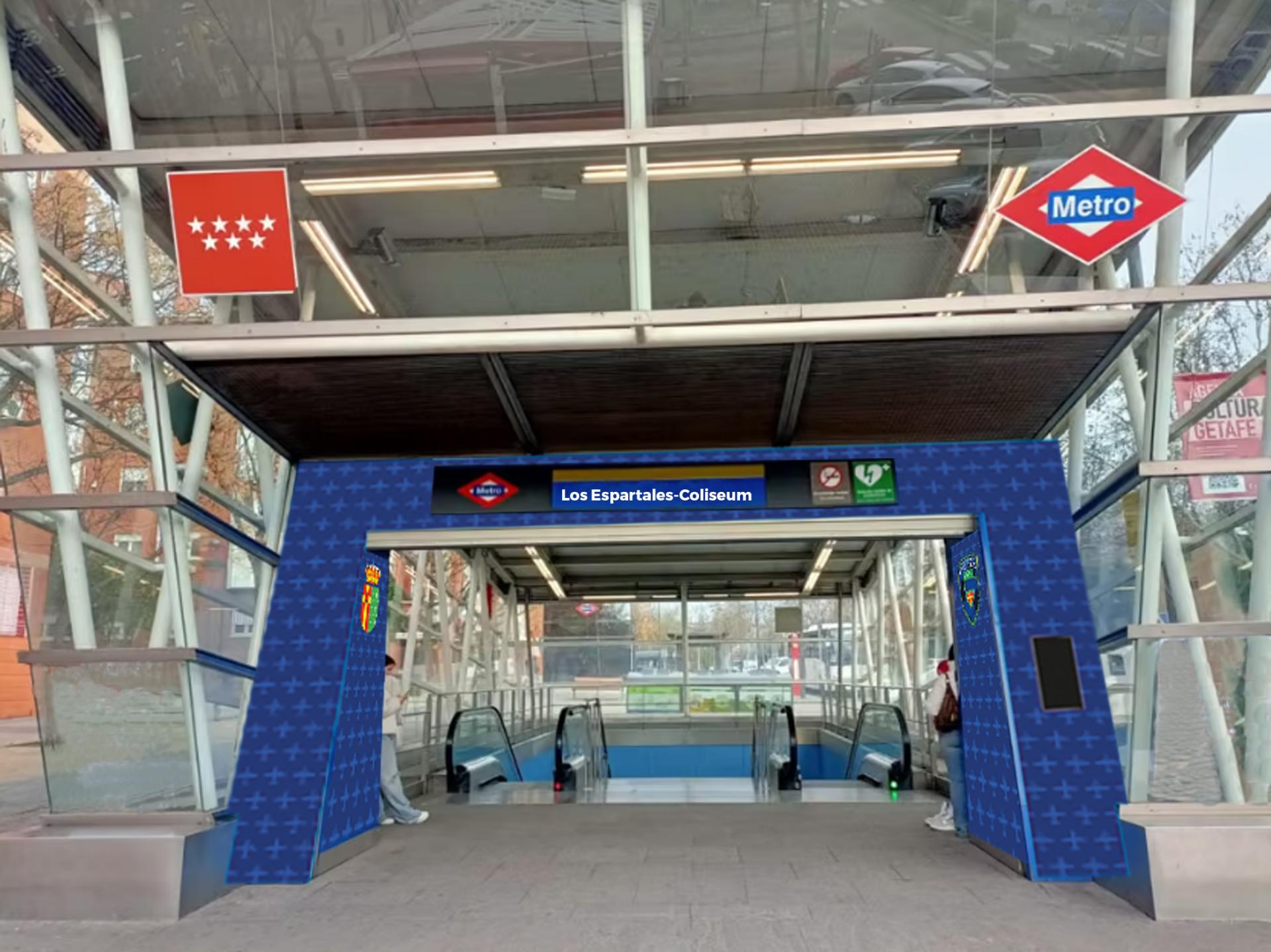 Estación de Los Espartales-Coliseum