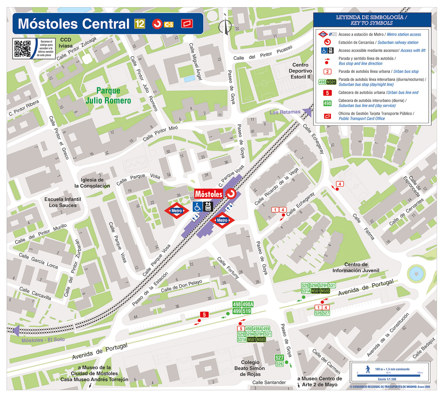 Metro Móstoles Central