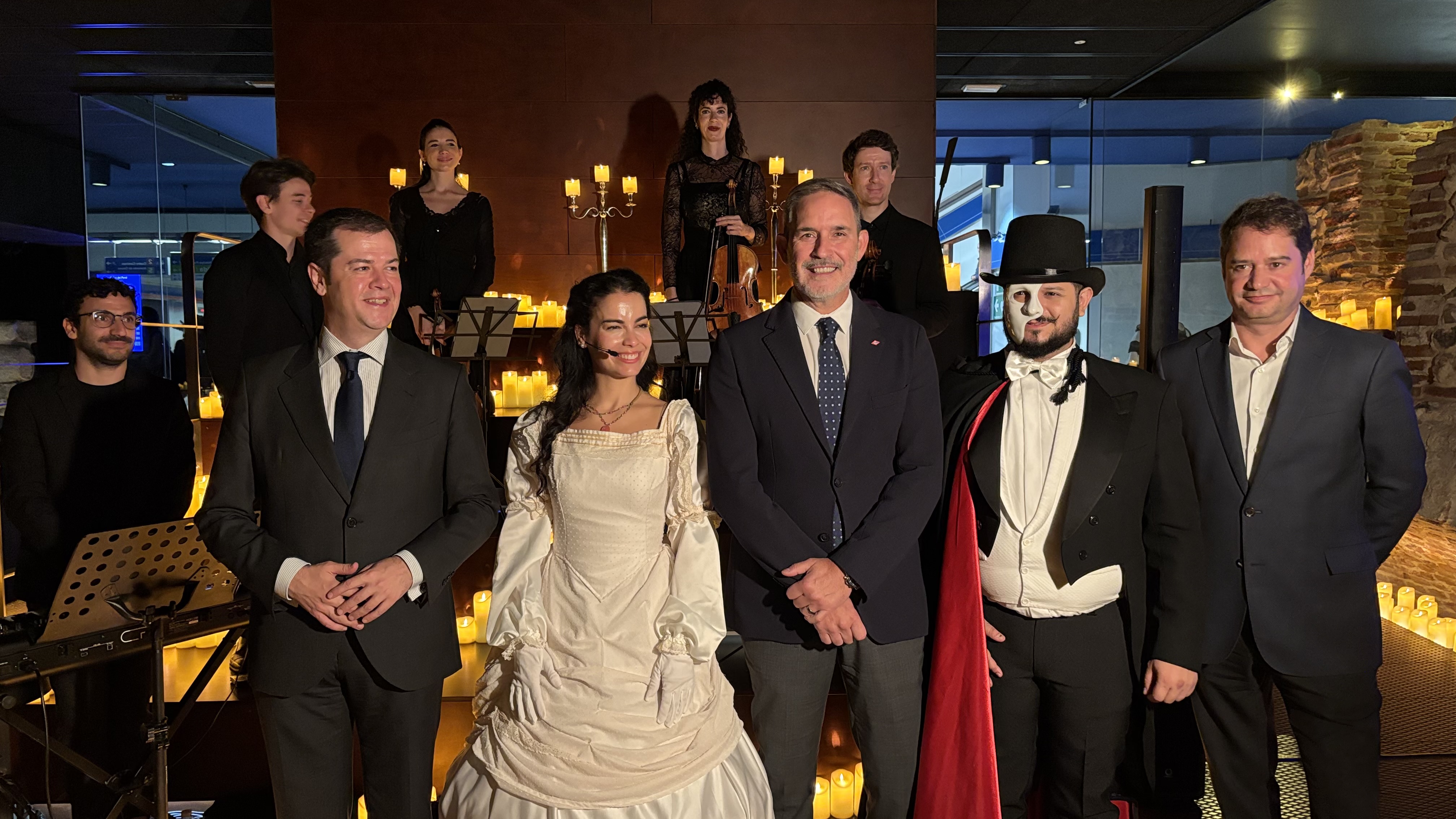 el fantasma de la opera en el metro