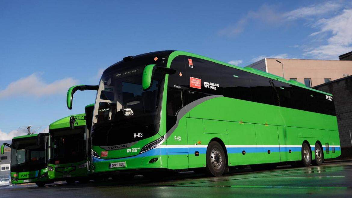 Flota de autobuses de la Comunidad de Madrid