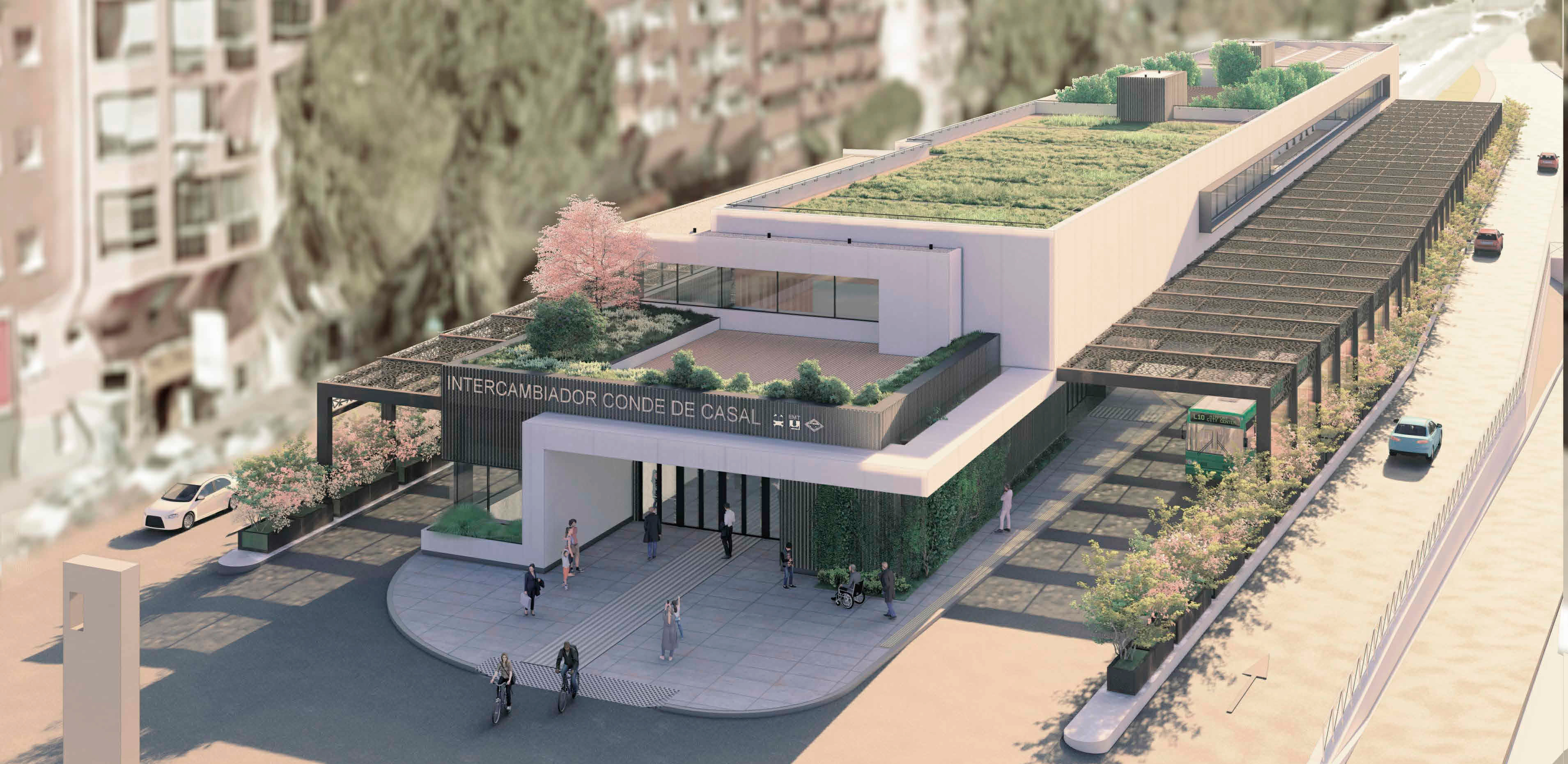 Proyecto nuevo intercambiador Conde de Casal