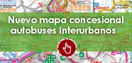 Accede al contenido de los proyectos aprobados para el nuevo mapa concesional de autobuses interurbanos