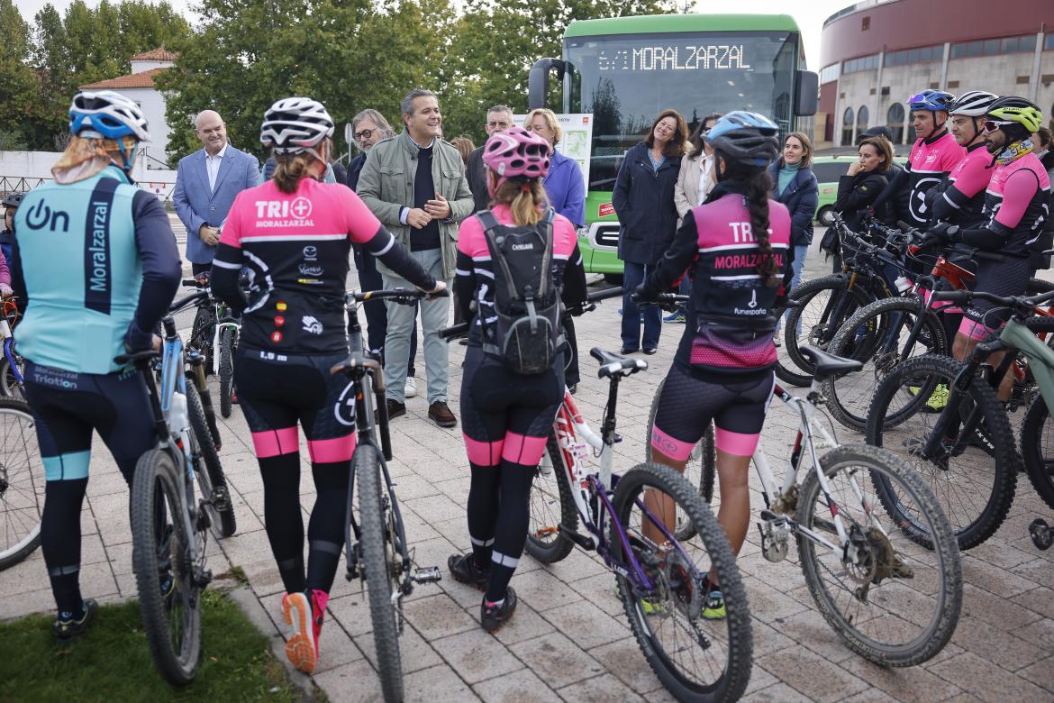 Inauguración de dos nuevas rutas verdes en Moralzarzal