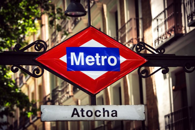 Rombo de la estación de Metro de Atocha