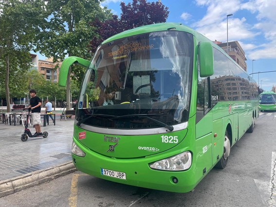 Bus lanzadera Torrent-Safranar